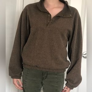 Brown L.L. Bean sweatshirt size small